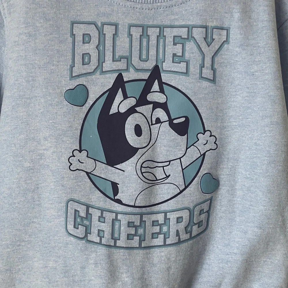 Bluey Cheers Sweatshirt and Pants Set NWT 2T